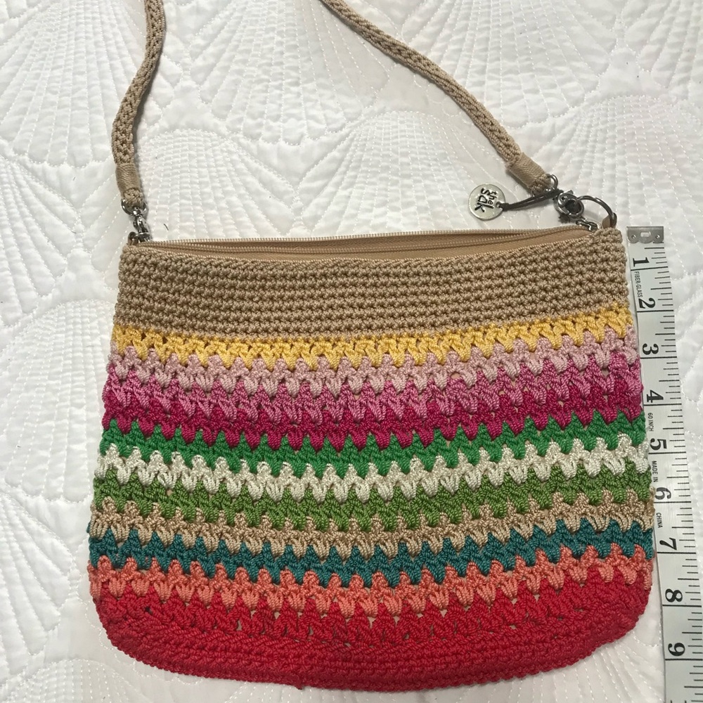 The Sak Rainbow crocheted crossbody bag - Picture 5 of 8